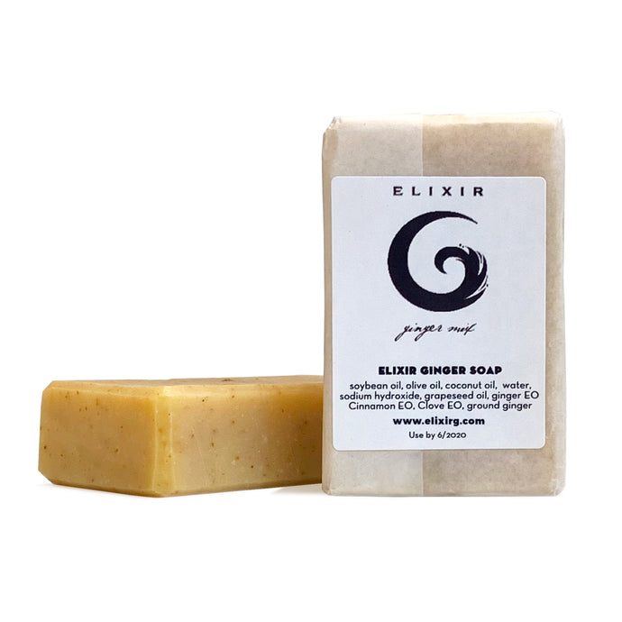 Elixir G Ginger Soap Bar